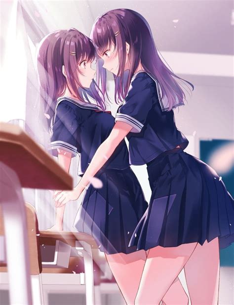 erotic lesbian anime|Lesbian Sex